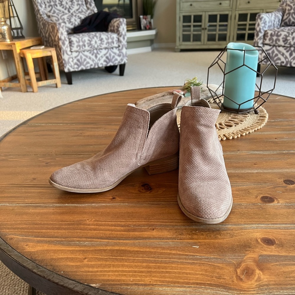 Suede Bootie